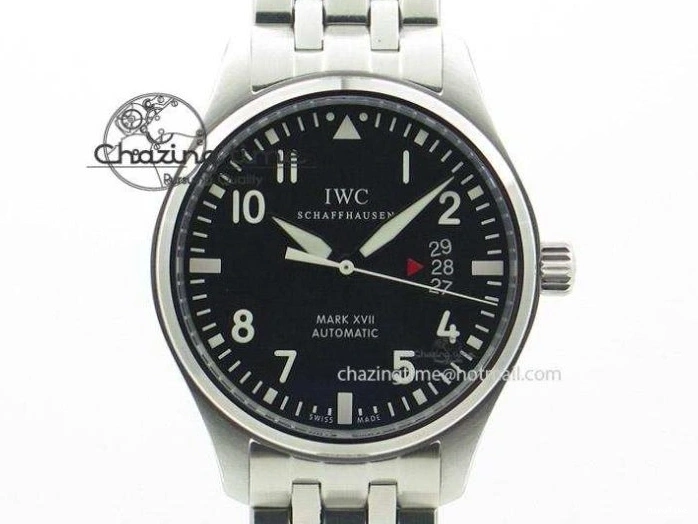 MIROTIME 1227 Big Pilot Real PR IW502701 RG YLF 1:1 Best Edition Blue Dial On Calfskin Strap A Classic 7225